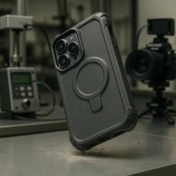 ویژگی‌های قاب آیفون دارای تست مقاومت سقوط نظامی