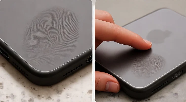 ویژگی فناوری Anti-Fingerprint در قاب آیفون 16 پرو مکس
