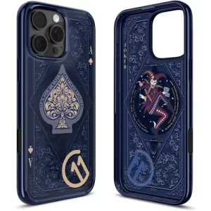 قاب اسپیگن c11 نسخه Fearless نمای پشت آیفون 16 پرو مکس