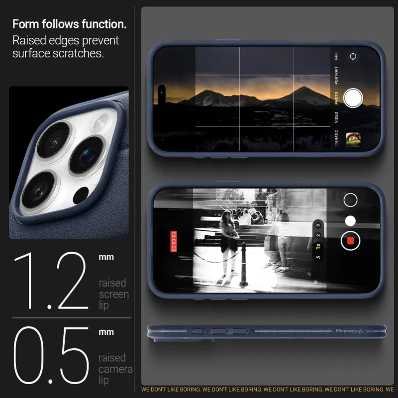 قاب اورجینال آیفون 16 پرومکس Caseology Athlex Mag | بافت سنگ ماسهای و پشتیبانی MagSafe - Image 4